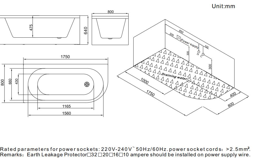 A2201L Water and electricity utilities installation