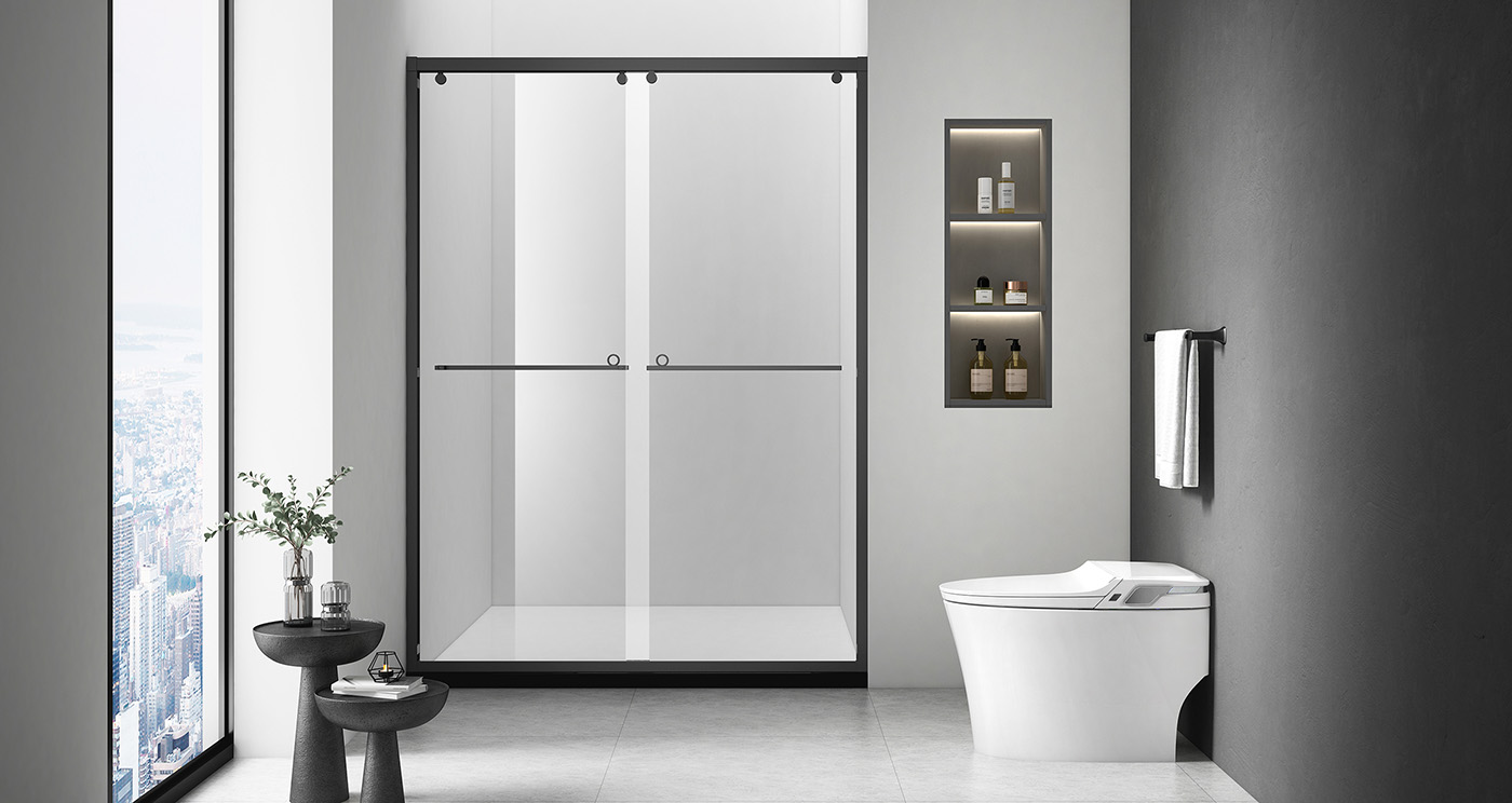 SSWW Sliding door shower enclosure LA31 b