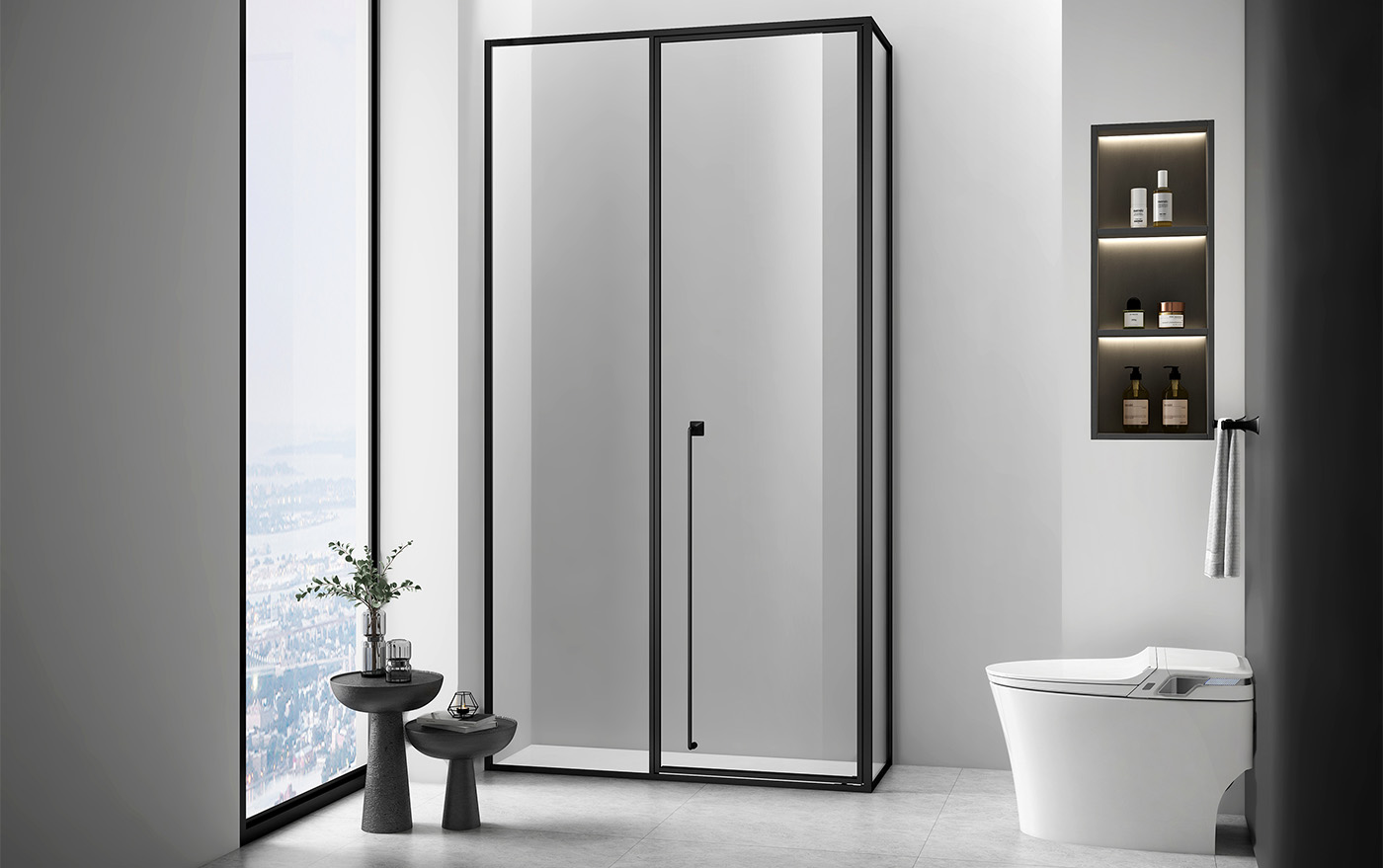 SSWW shower enclosure LD25-L31 a