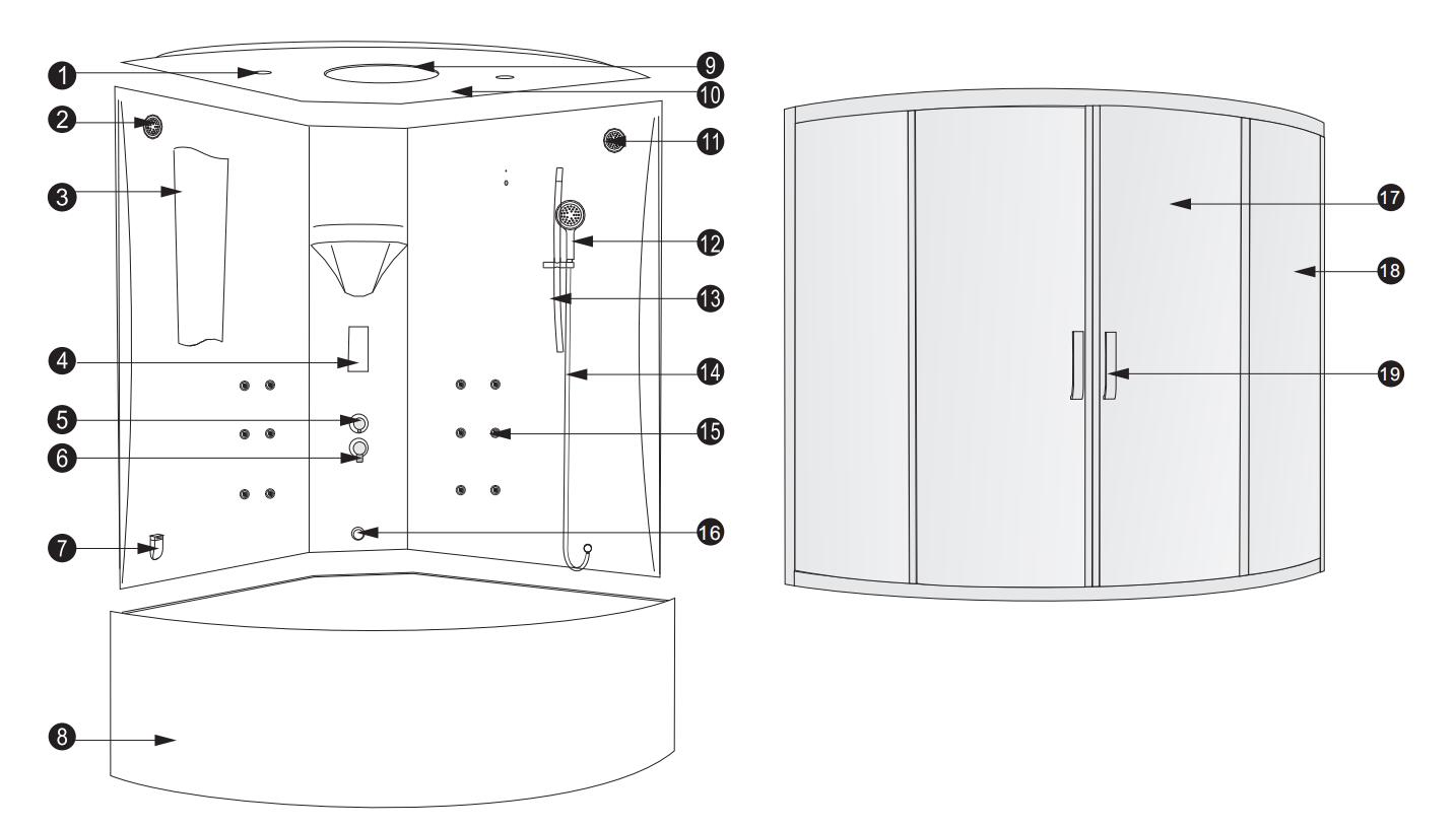 Structural illustration of BU110