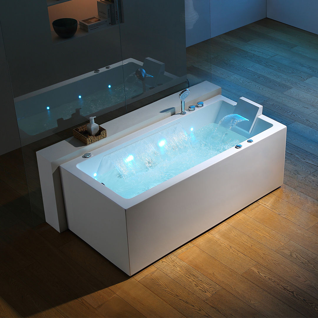 【WOOHWA】BANA WASHING PT China SSWW massage bathtub WA1017 for 1 person factory and