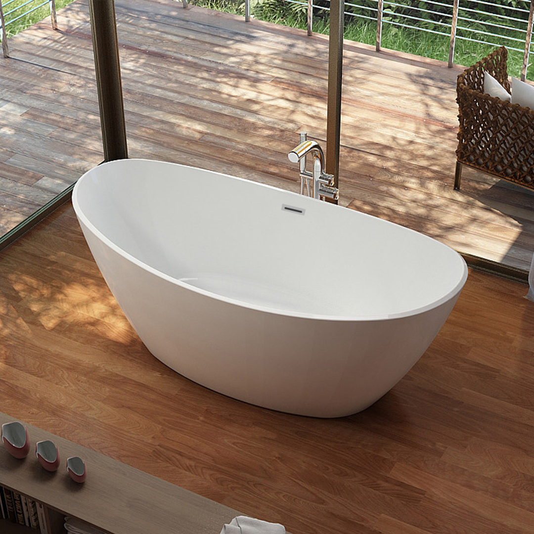 SSWW FREE STANDING BATHTUB WA1040 FOR 1 PERSON