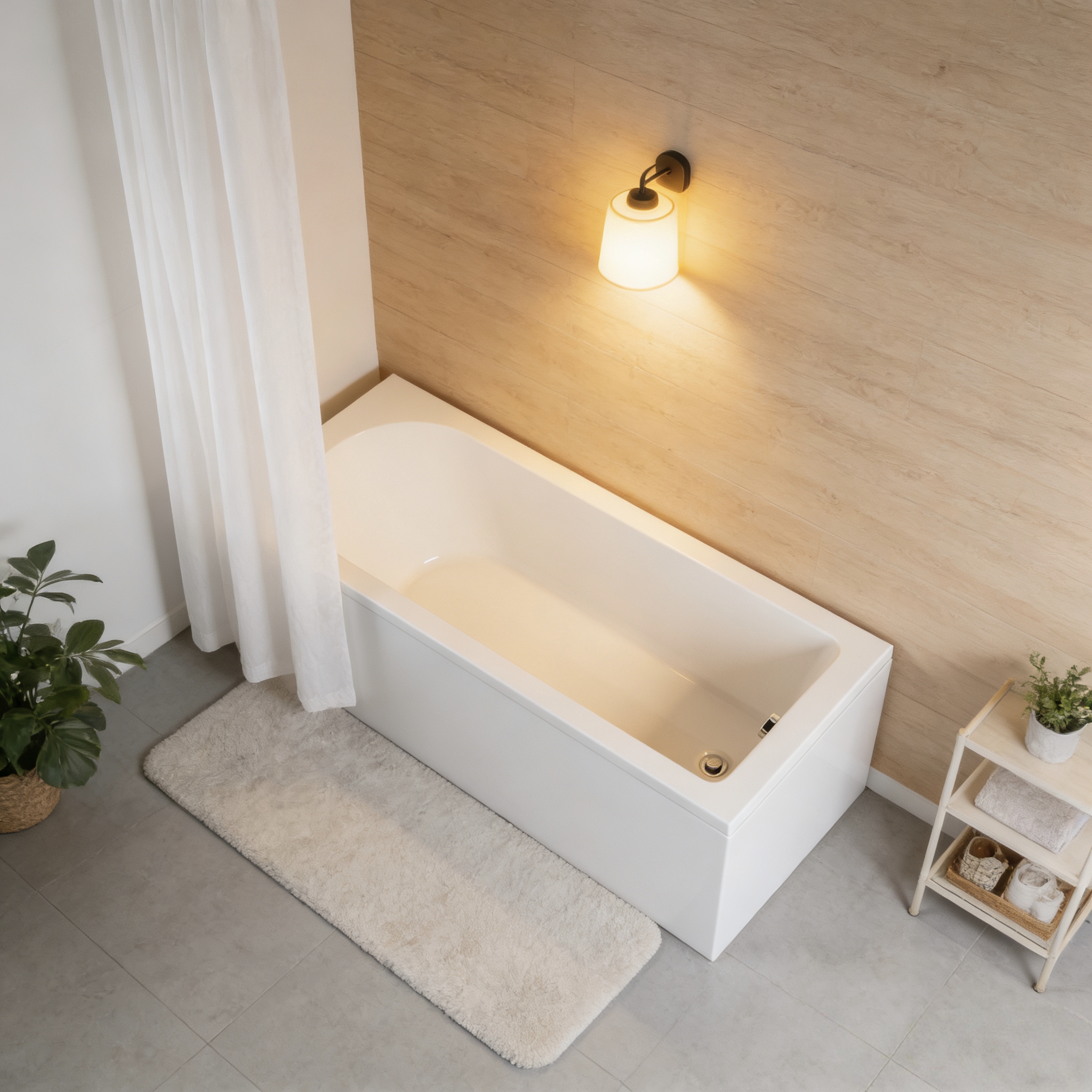 SSWW BUILT-IN BATHTUB WA1083 FOR 1 PERSON