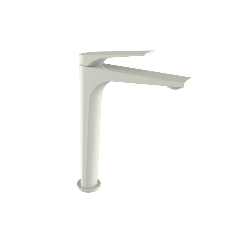 Upscale Condominium Matte White Basin Faucet WFD11098
